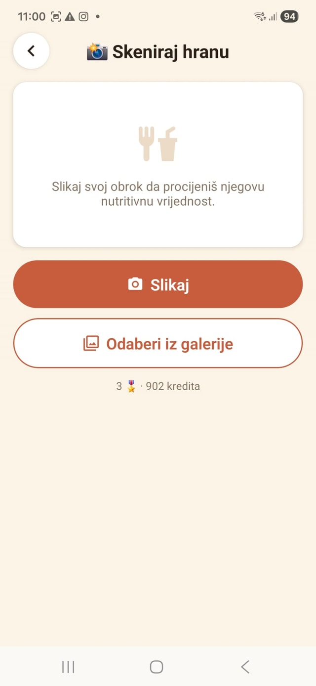Skeniranje hrane za procjenu nutritivne vrijednosti